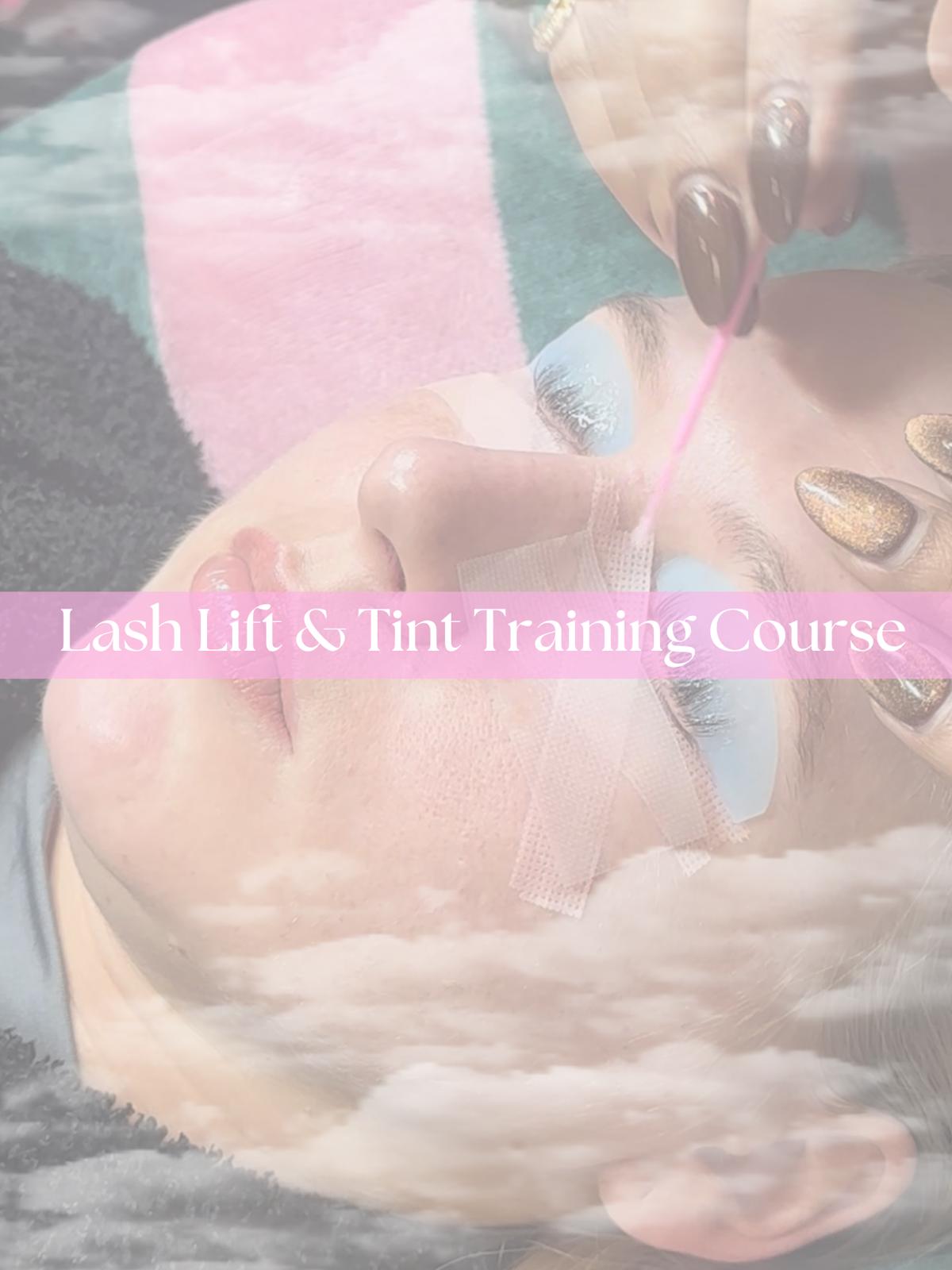 Lash Lift & Tint course