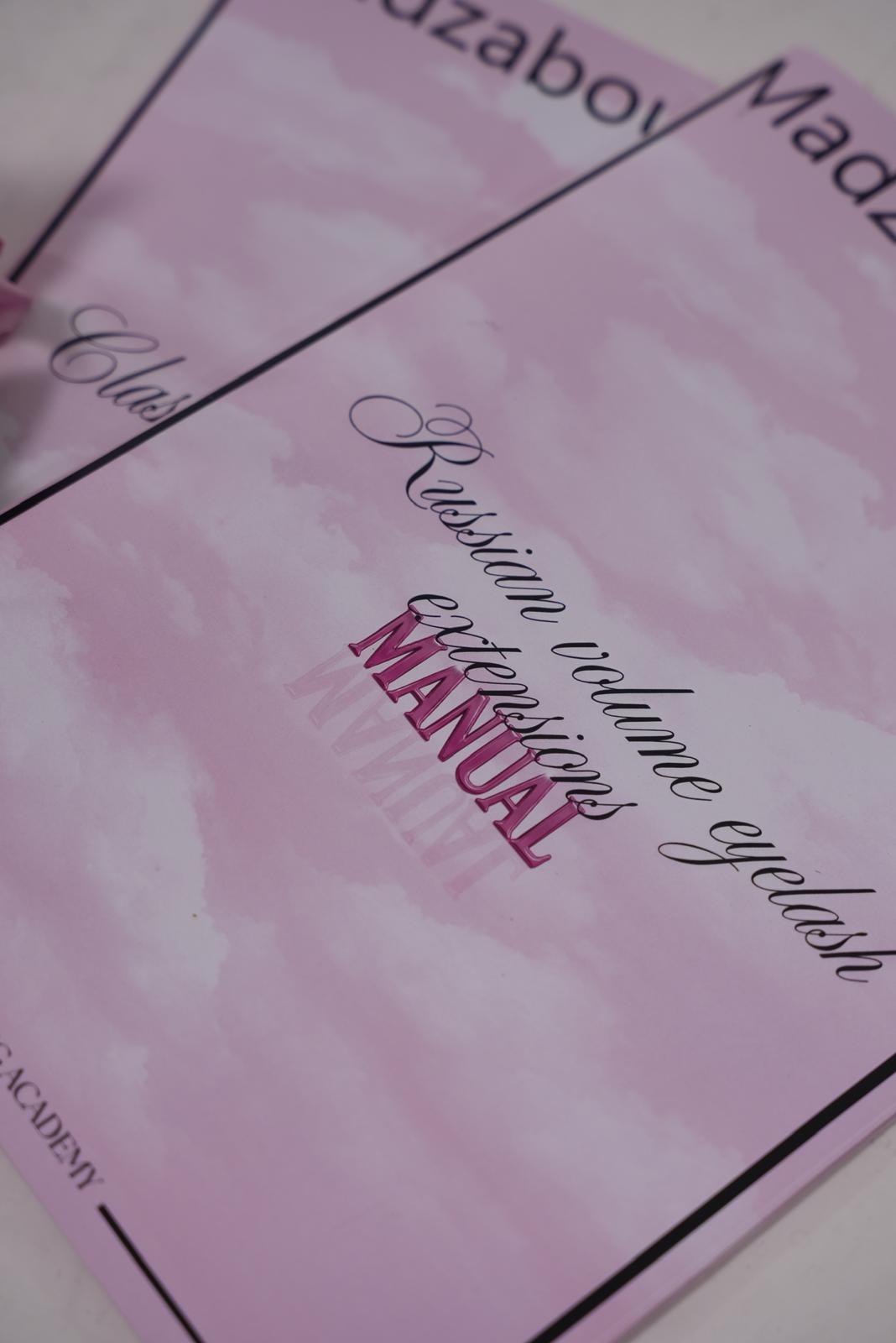 Russian Volume eyelash extension course